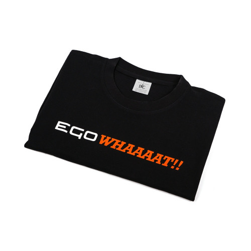 Egowhaaat T-Shirt Mens, Black